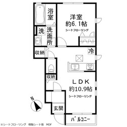 Ａｌｂｅｒｅｔａの物件間取画像